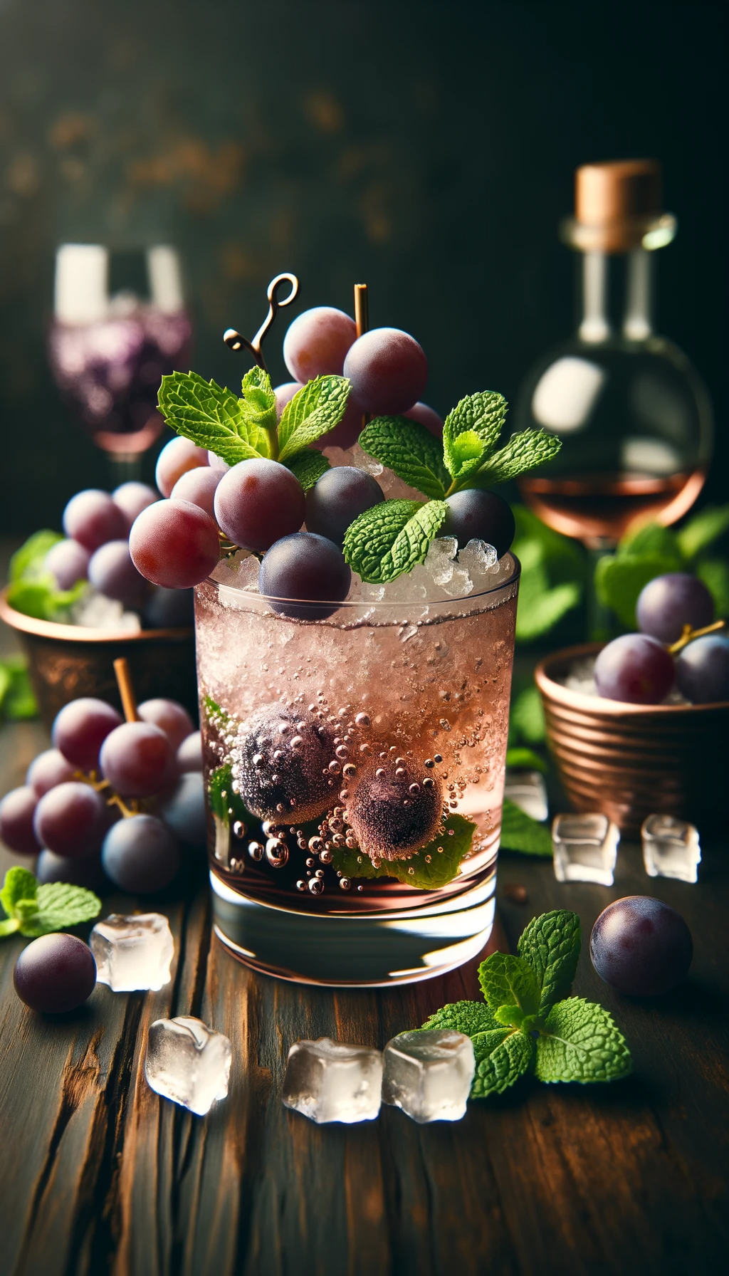 🍹 One Juice to One City: Antioch, California - Golden Valley Grape Cooler 🍇🥃🌿🍹❄️