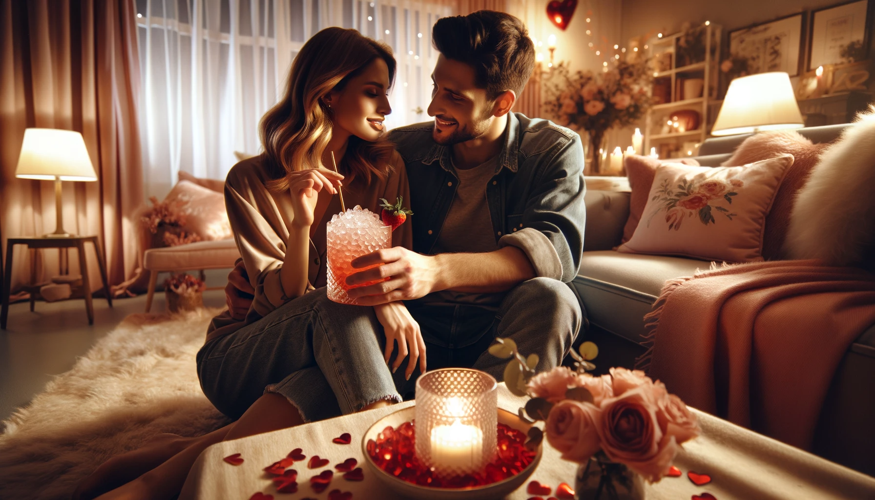 Chill Your Valentine's Day: Effortlessly Crafting Romantic Cocktails