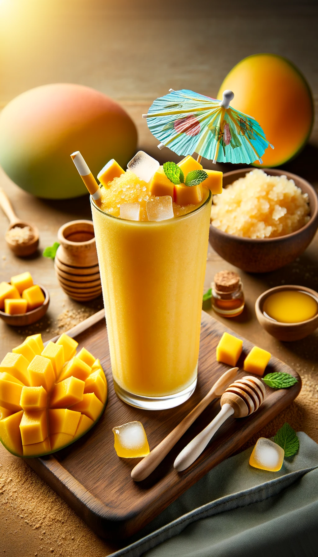 🍹 One Juice to One City: Round Rock, Texas - Mango Coconut Frost 🥭🥥🍹❄️