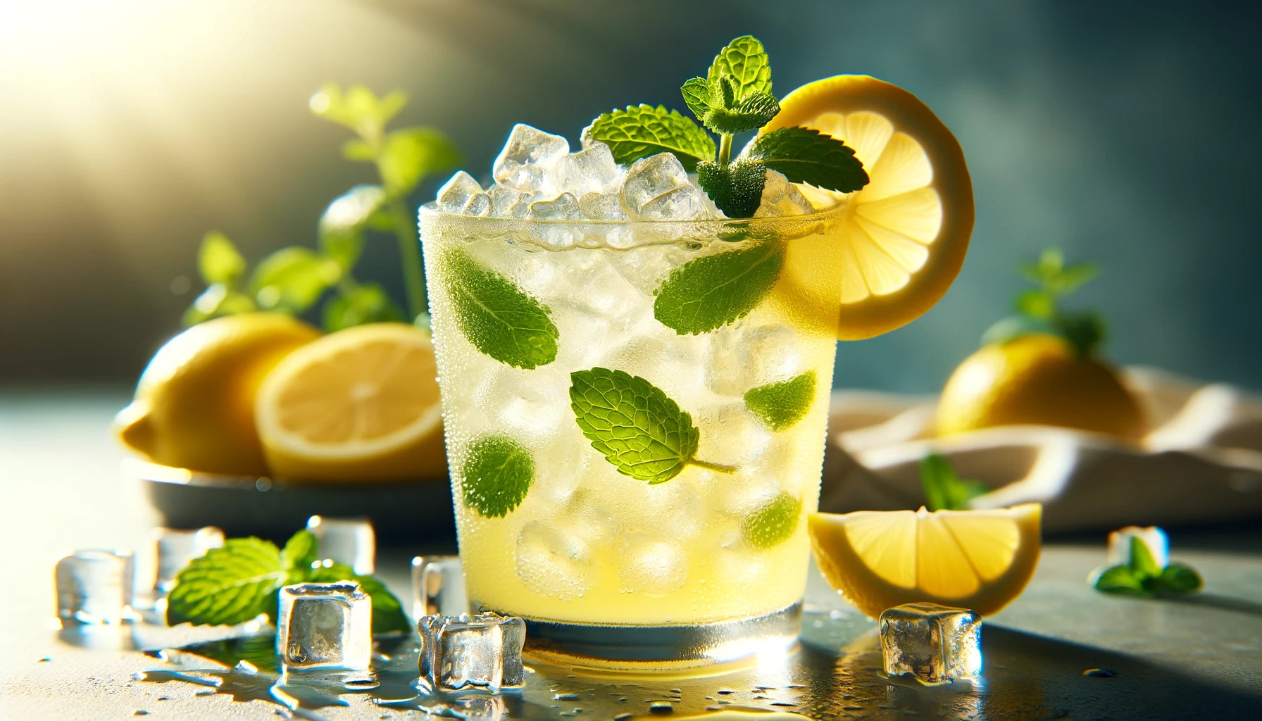 Refreshing Classic Lemonade with Nugget Ice: A Vividmoo Special