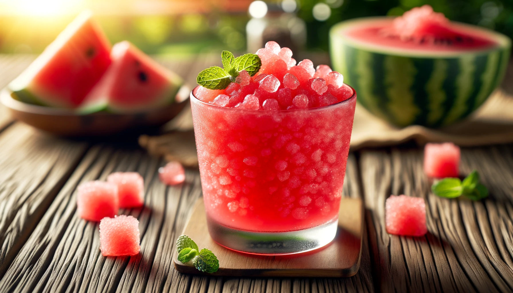 Watermelon Slush: A Refreshing Summer Delight with Nugget Ice