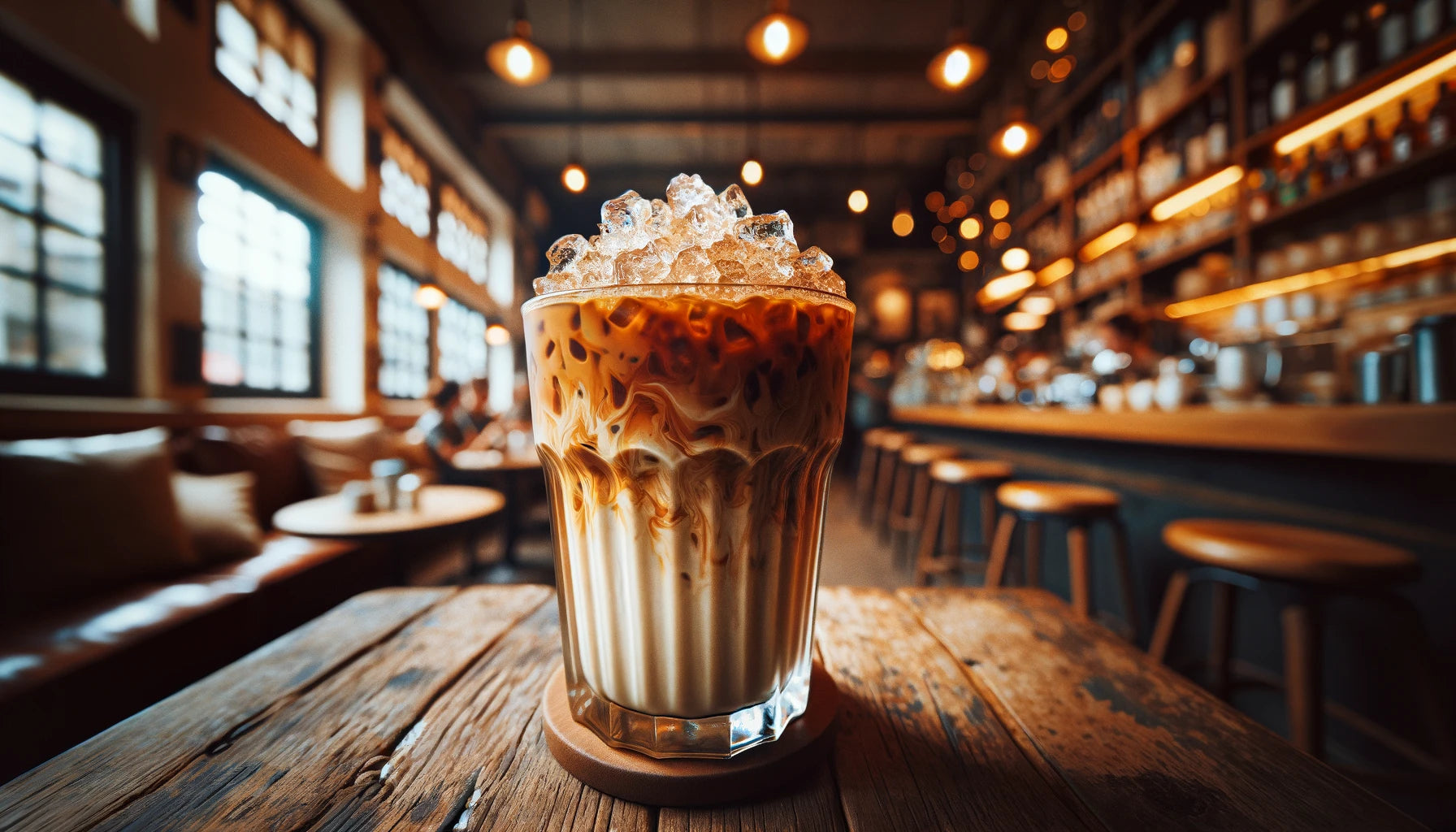 Iced Chai Latte with Nugget Ice: A Refreshing Take on Traditional Flavors