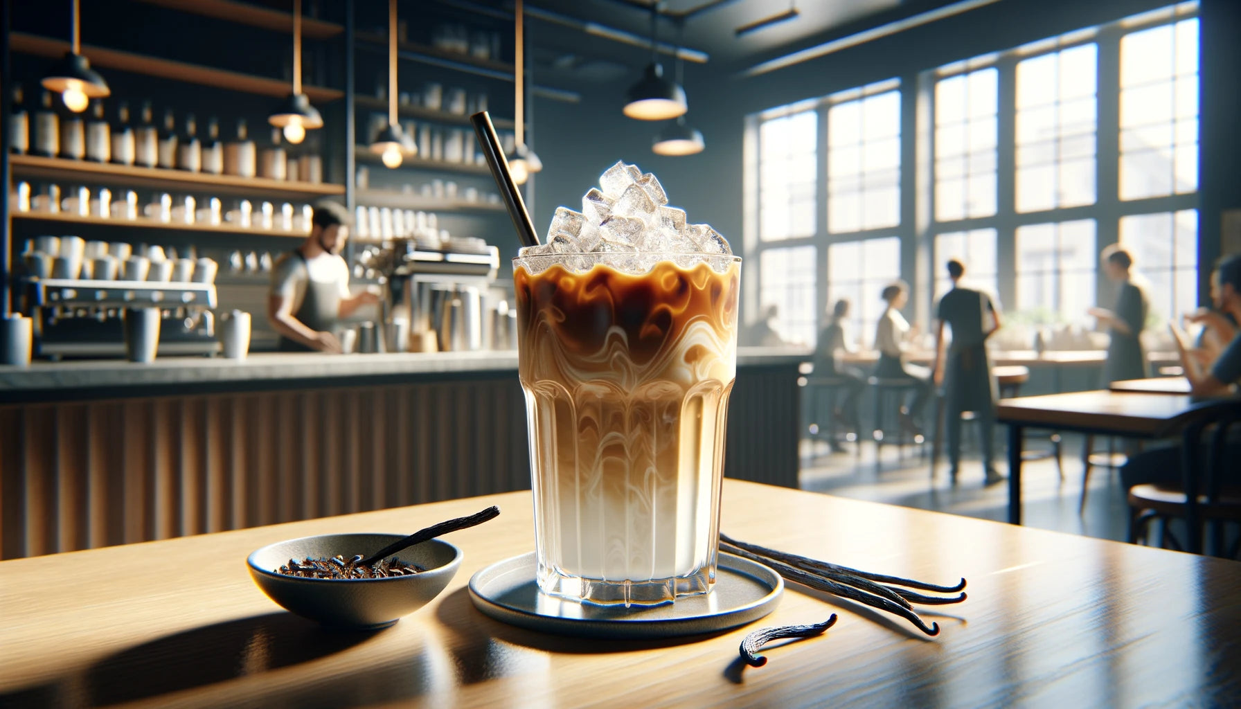 Iced Vanilla Latte: A Refreshing Twist with Vividmoo