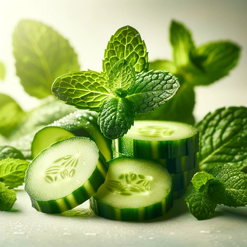 Cucumber Mint Refresher: A Vividmoo Delight with Nugget Ice