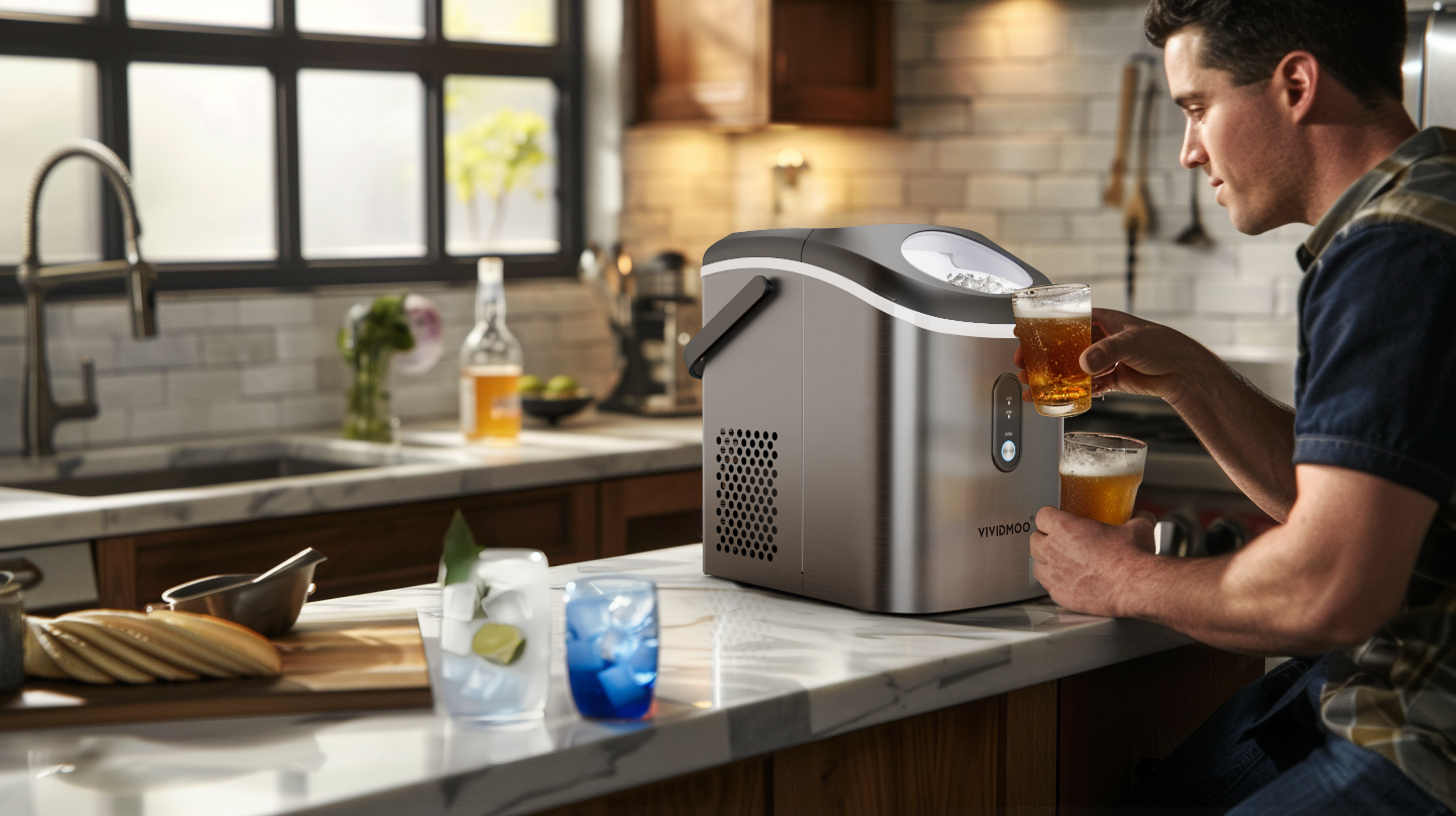 Elevating Every Sip with Vividmoo's Revolutionary Nugget Ice Maker